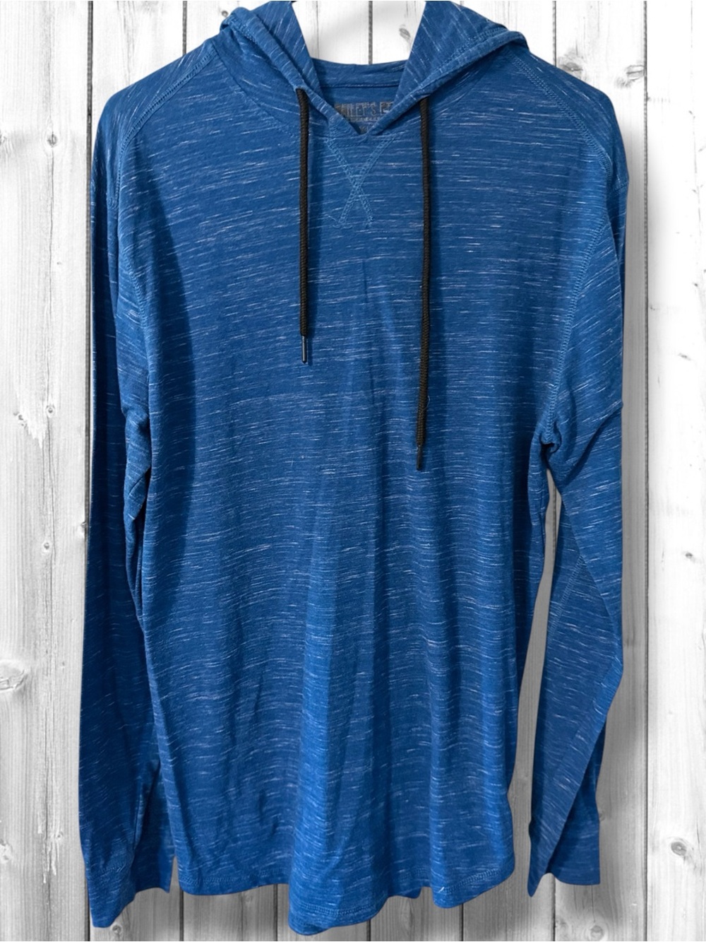 🌼Baileys PT Blue Lightweight Hooded Long-Sleeve Shirt